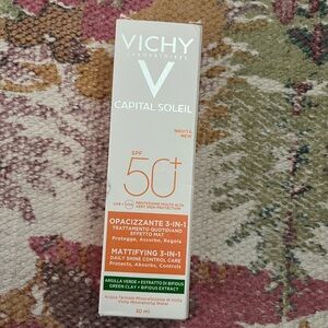 Brand New Vichy SPF 50 European Sunscreen